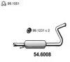 ASSO 54.6008 Middle Silencer